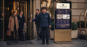 Čo sú outdoorové totemy: Moderná komunikácia pre hotely